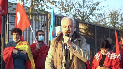 Scene from Milano, svastica con il simbolo Cgil nel deposito Atm. "Sciogliere partiti fascisti"