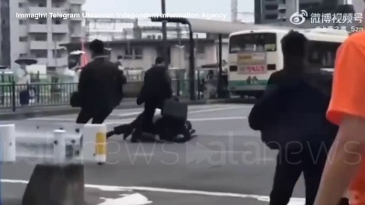 Scene from Morto Shinzo Abe, le immagini dell'omicidio
