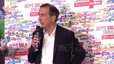 Scene from Comunali, Sala: "Salvini è il responsabile del risultato del centrodestra"