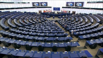 Scene from UE, Sassoli apre plenaria con solidarietà a popolo di Cipro