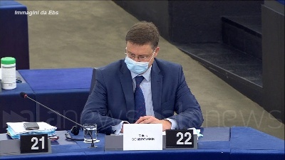 Scene from UE, Sassoli apre plenaria con solidarietà a popolo di Cipro