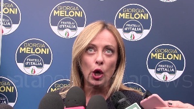 Scene from Milano, Meloni: "Puntiamo alla vittoria, la sfida è aperta"