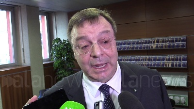 Scene from Bonometti: "Preoccupa rallentamento Lombardia: sì Tav e autonomia, no ecotassa"