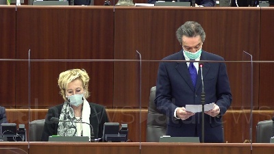 Scene from Lombardia, Fontana: "Dalla nuova Giunta passa il rilancio della Regione"