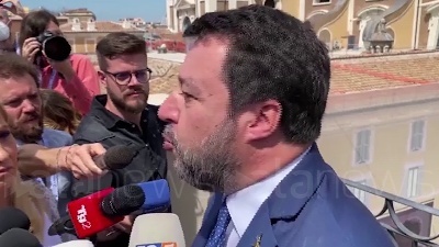 Scene from Ucraina, Salvini: "Non ora adesioni Nato e allargamento Ue"