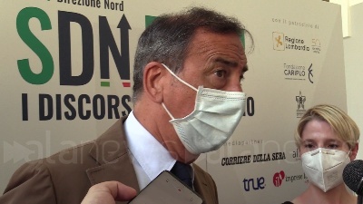 Scene from Fase 3, Sala: "Fare proposte rapide e coraggiose al Paese"