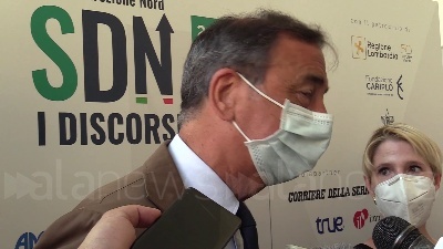 Scene from Fase 3, Sala: "Fare proposte rapide e coraggiose al Paese"
