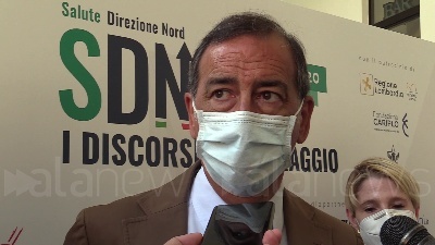 Scene from Fase 3, Sala: "Fare proposte rapide e coraggiose al Paese"