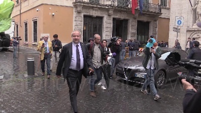 Scene from Senato, Borghi: "Noi abbiamo fatto il nostro, ora La Russa è presidente"