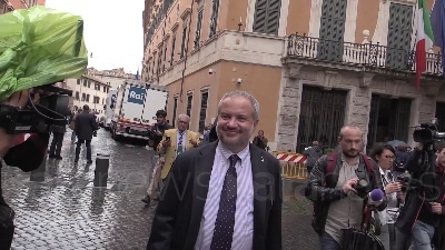 Scene from Senato, Borghi: "Noi abbiamo fatto il nostro, ora La Russa è presidente"