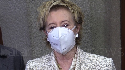 Scene from Vaccini, Moratti: "Costretti a scelte da sanità di guerra, allungare tempi tra le dosi"