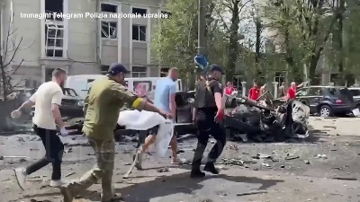 Scene from Ucraina, missili su un edificio a Vinnytsia: 12 vittime tra cui un bambino