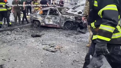 Scene from Ucraina, missili su un edificio a Vinnytsia: 12 vittime tra cui un bambino