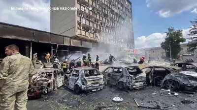 Scene from Ucraina, missili su un edificio a Vinnytsia: 12 vittime tra cui un bambino