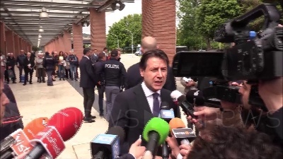 Scene from Asvis, Conte: "Nessuna crisi. Non mi sento sfiduciato"