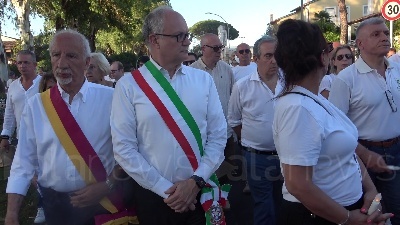 Scene from Fiaccolata per Manuel, Mario Falconi: "Chiesto al Campidoglio di costituirsi come parte civile"