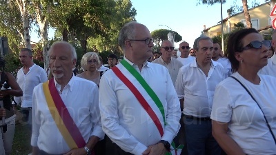 Scene from Fiaccolata per Manuel, Mario Falconi: "Chiesto al Campidoglio di costituirsi come parte civile"