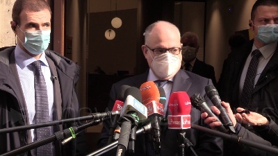 Scene from Governo, Gualtieri: "Fiducioso che prevalga buon senso"