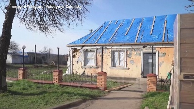 Scene from Ucraina, Zelensky visita la regione di Kherson in parte occupata dalla Russia