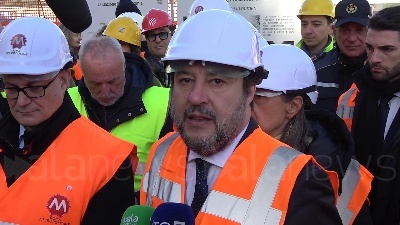 Scene from Codice Appalti, Salvini: "Moderno e innovativo, entro il 31 marzo sarà legge"