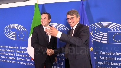 Scene from Ue, Amendola: "Onore incontrare Sassoli e capigruppo"