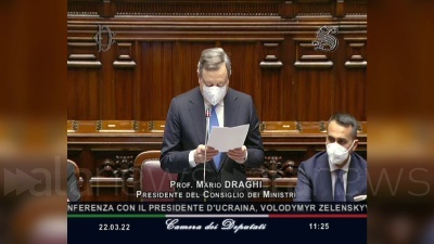 Scene from Ucraina, Draghi: "Davanti a inciviltà, non ci giriamo dall'altra parte"