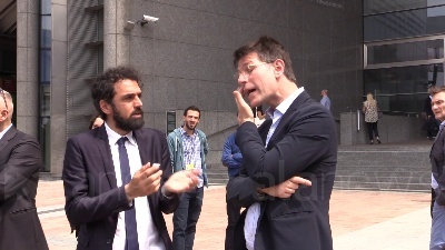 Scene from Europee, deputati M5S al Parlamento Ue