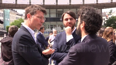 Scene from Europee, deputati M5S al Parlamento Ue