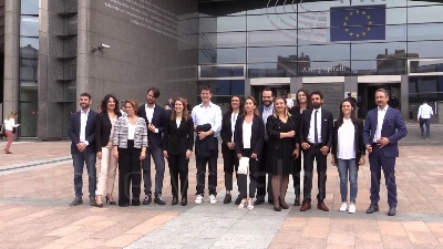 Scene from Europee, deputati M5S al Parlamento Ue