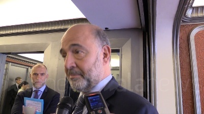 Scene from Moscovici: "Lavoriamo per evitare procedura"