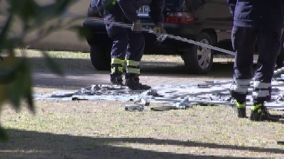 Scene from Si aggrava la situazione alla casa di riposto Giovanni XXIII interviene la Protezione civile