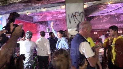 Scene from Festa dell'Unità a Milano, bagno di folla per Elly Schlein e Beppe Sala