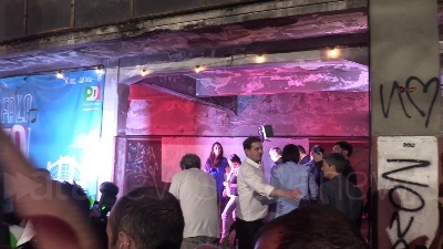 Scene from Festa dell'Unità a Milano, bagno di folla per Elly Schlein e Beppe Sala