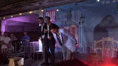 Scene from Festa dell'Unità a Milano, bagno di folla per Elly Schlein e Beppe Sala