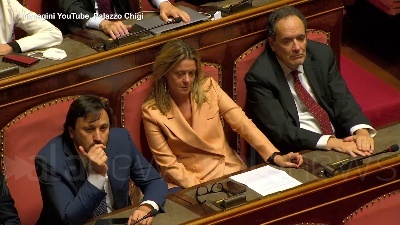 Scene from Governo, Meloni: "Sul Covid prese misure senza basi, la scienza non è religione"