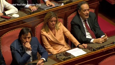 Scene from Governo, Meloni: "Sul Covid prese misure senza basi, la scienza non è religione"