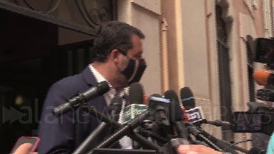 Scene from Riforma Fisco, Salvini: "Lega punta su semplificazione e taglio tasse. Obiettivo è flat tax"