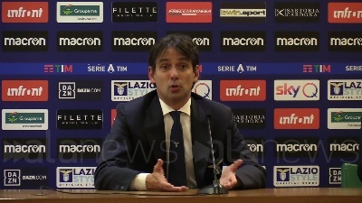 Scene from Lazio-Juve, Inzaghi: "Abbiamo vinto meritatamente"