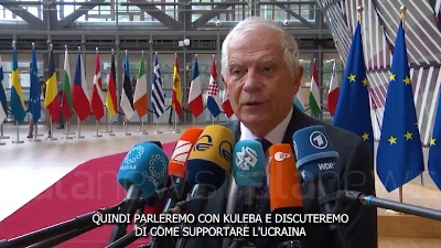 Scene from Bombardamenti Odessa, Borrell: "L'Ue deve incrementare il suo supporto all'Ucraina"