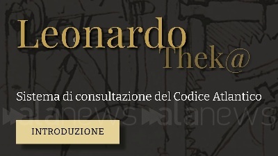 Scene from Online la 'Leonardothek@', la piattaforma web per scoprire i segreti di Leonardo Da Vinci