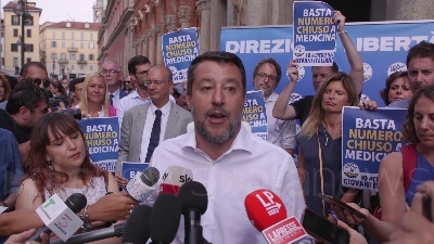 Scene from Milano, Salvini: "Sala è classista e razzista, discrimina chi non ha una Tesla"
