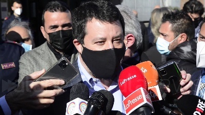 Scene from Salvini sui 99 posse: "Con scuse e 1000 euro in beneficienza discorso chiuso"
