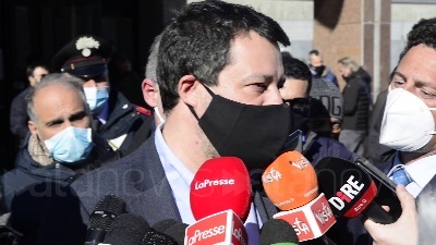 Scene from Salvini sui 99 posse: "Con scuse e 1000 euro in beneficienza discorso chiuso"