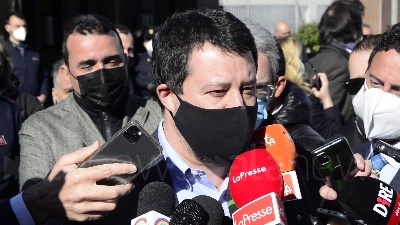 Scene from Salvini sui 99 posse: "Con scuse e 1000 euro in beneficienza discorso chiuso"