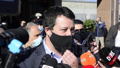 Scene from Salvini sui 99 posse: "Con scuse e 1000 euro in beneficienza discorso chiuso"