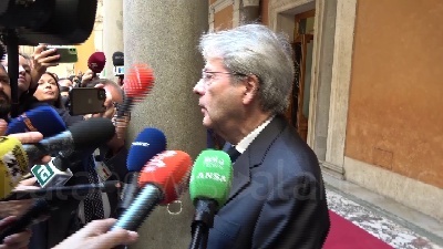 Scene from Napolitano, Gentiloni: "E' stato uno straordinario europeista"