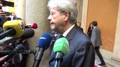 Scene from Napolitano, Gentiloni: "E' stato uno straordinario europeista"