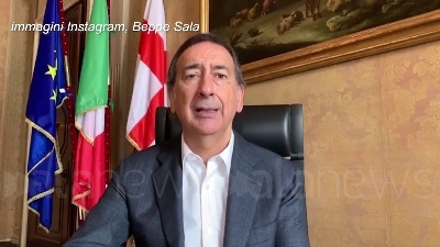 Scene from Coronavirus; Sala: "Solidarietà a province Bergamo e Brescia"