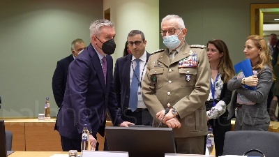 Scene from Bussola strategica Ue, Guerini: "Primo passo verso l'Europa della difesa"