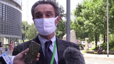 Scene from Lombardia, presidente Fontana: "Non pensavo di finire sotto scorta, mio lavoro continua"